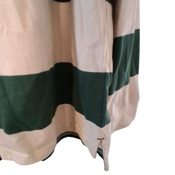 LL Bean shirt mens XL vintage soft Rugby cotton Peru - Picture 3 of 5